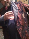 The Man, The artist, the smoking jacket!